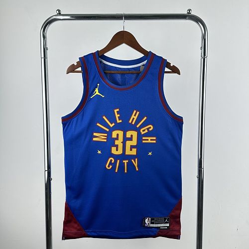 Denver Nuggets 2023 Jordan Edition Blue-Gordon32 S-XXL