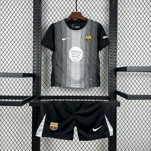 Barcelona 25-26 Goalkeeper Kids Kit Size：16-28
