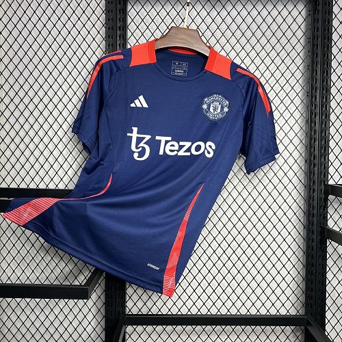 Manchester United 2024-25 Dark blue Pre-match training Jersey