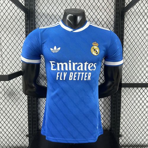 Real Madrid 2025-26 Third Away Player Version S-4XL