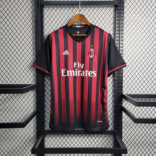AC Milan 16-17 Home Retro Jersey S-XXL