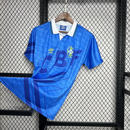 Brazil 1991-93 Away Retro Jersey