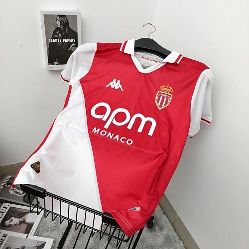Monaco 2024/25 home Soccer jerseys