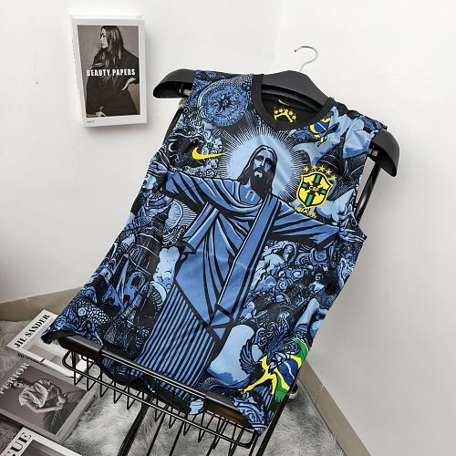 Brazil 2024/25 Special Edition Gray Sleeveless S-XXL