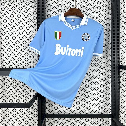 Napoli 86-87 Home Retro Jersey S-XXL