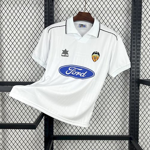Valencia CF 1996-97 Home Retro Jersey