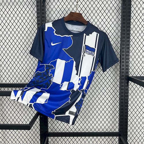 Hertha BSC 2024-25 seta Calentamiento Football jersey