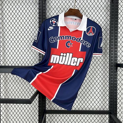 PSG 91-92 Home Retro Jersey S-XXL