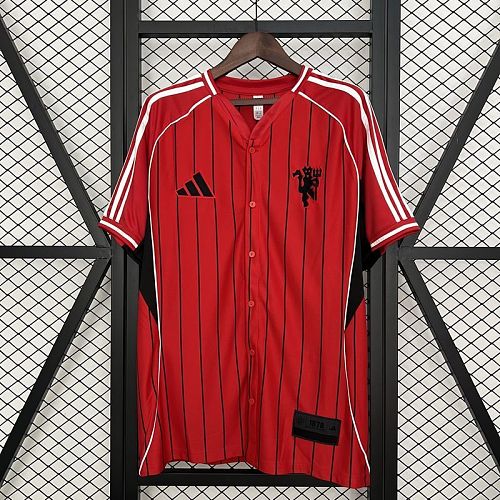 Manchester United 2025 Baseball Jersey S-XXL