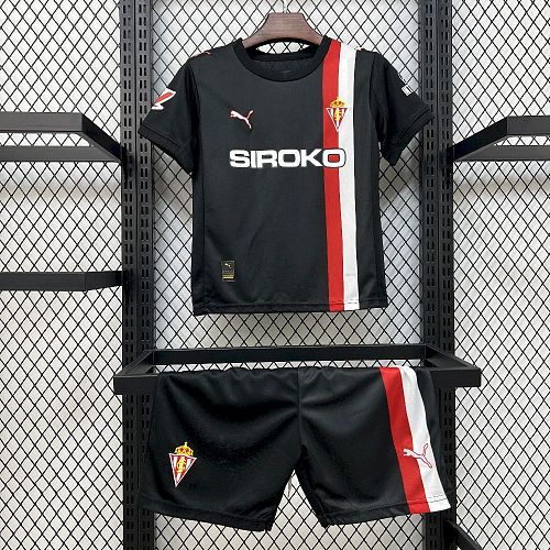 Sporting de Gijón 25-26 Away Kids Kit Size：16-28