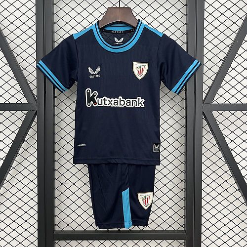 Athletic Bilbao 2025-26 Away Kids Kit Size 16-28