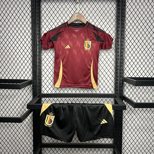 Belgium 2024-25 Euro Home Kids Kit