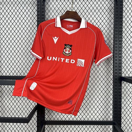Wrexham 25-26 Home Football Jersey S-XXL