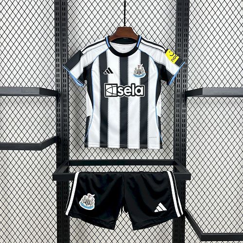 Newcastle United 2025-26 Home Kids Kit