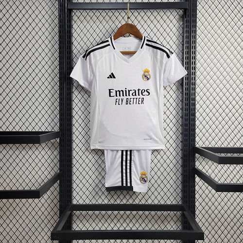 Real Madrid 2024-25 Home Kids Kit