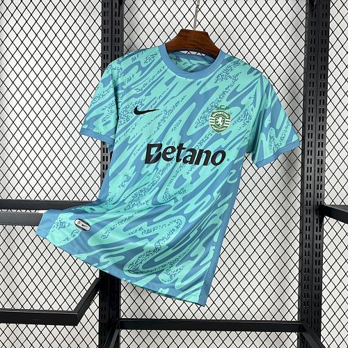 Sporting CP 2025-26 Blue goalkeeper Football jersey