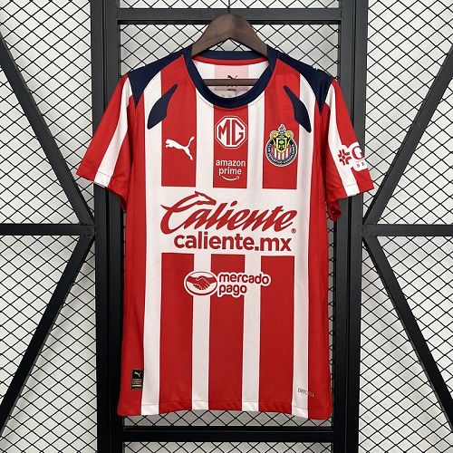 Chivas 2025-26 Home Football Jersey S-4XL