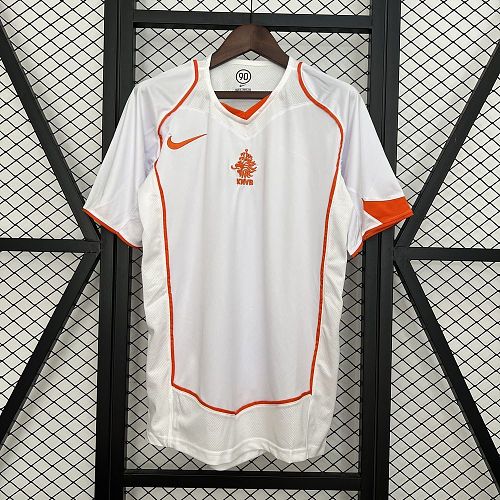 Netherlands 2004 Away Retro Jersey S-XXL