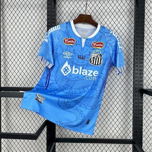 Santos 2025-26 Blue Dragon Special Edition Football Jersey