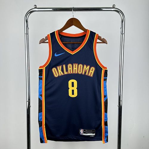 Oklahoma City Thunder 2025 City Edition-WILLIAMS8 S-XXL