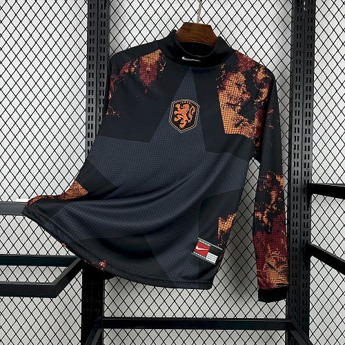 Netherlands 2026 Hollywood Goalkeeper Long Sleeve Football Jersey S-4XL