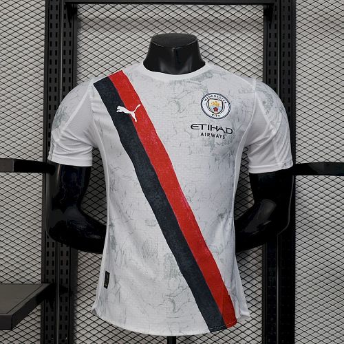 Manchester City 2025-26 Away Jersey Player Version