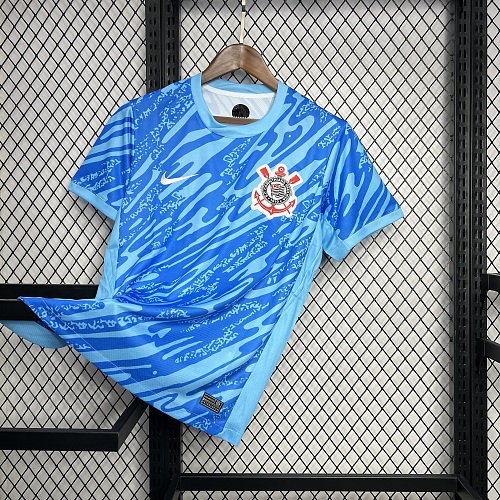 Corinthians 2024-25 Goalkeeper Blue Jersey
