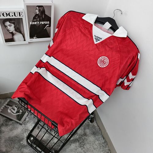 Top 1:1 Denmark 1988 Home Retro jersey