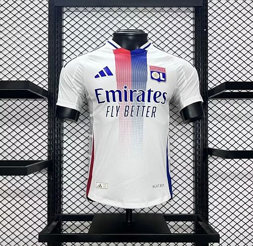Olympique Lyonnais 2024-25 Home Jersey Player Version S-XXL