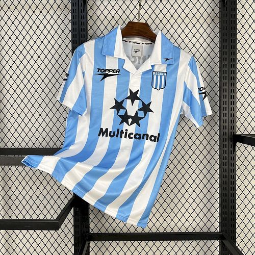 Top 1:1 Racing Club de Avellaneda 1997-98 Home Retro Jersey