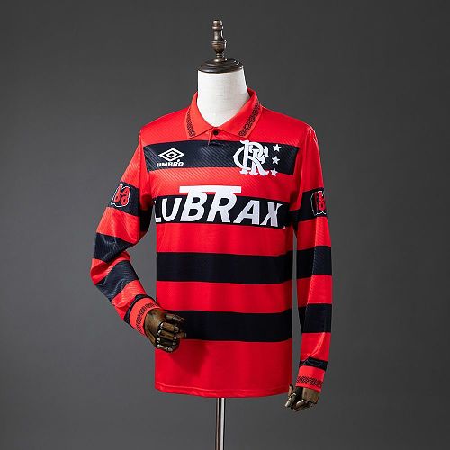 Flamengo Home 1994 Long Sleeve Retro jersey