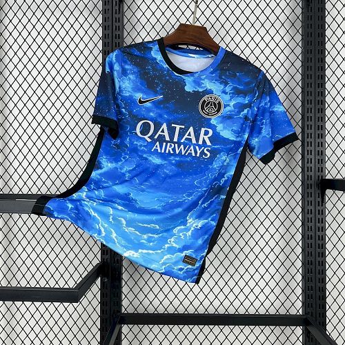 PSG 25-26 Blue clouds Football jersey