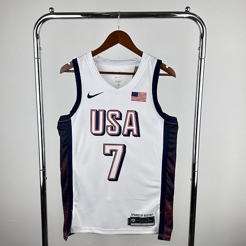 Olimpic USA 2024 DURANT7 Home Jersey