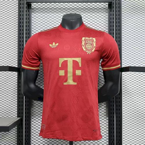 Bayern Munich 2025-26 125 Years Jersey Player Version