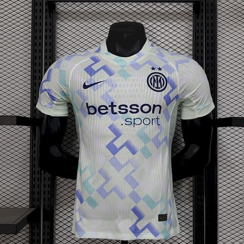 Inter Milan 2025-26 Away Jersey Player Version