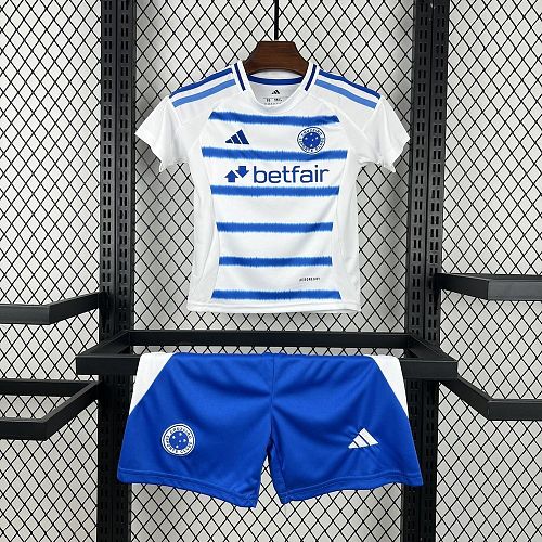 Cruzeiro 26-27 Away Kids Kit Size：16-28