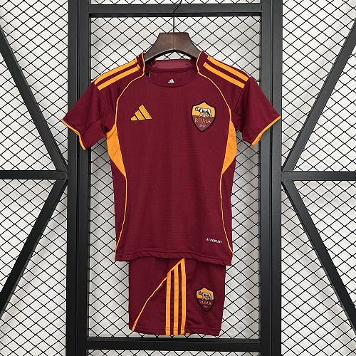 Roma 2025-26 Home Kids Kit Size 16-28