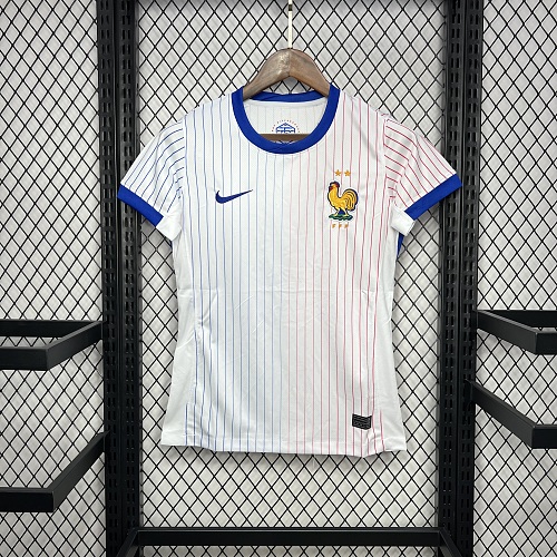 France 2024-25 Euro Away Womens Jersey