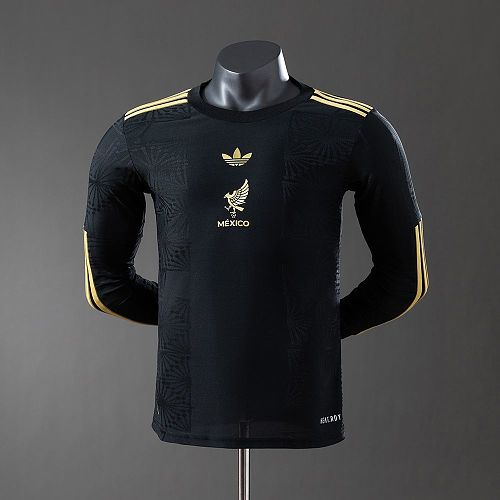 Mexico 25-26 Special Edition Black Long Sleeve Player Version Jersey S-3XL