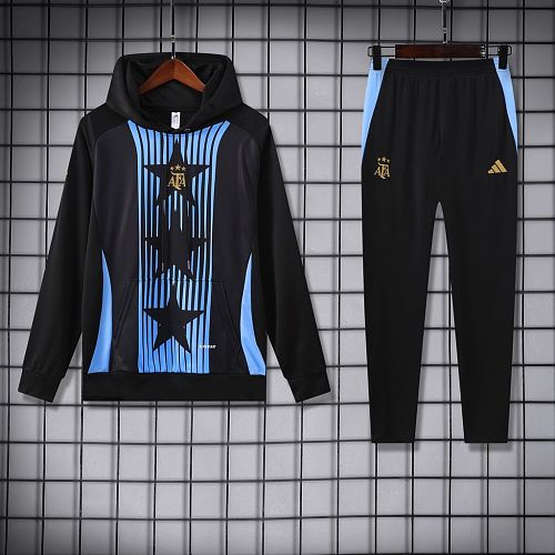 Argentina Black 2025/26 Football Hoodie kit