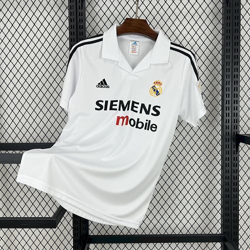 Real Madrid 2002-03 Home Retro Jersey