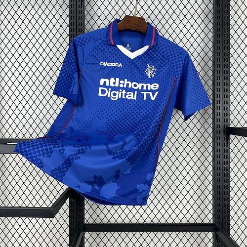 Top 1:1 Rangers 2002-03 Home Retro Jersey