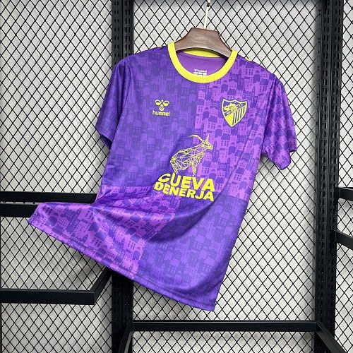 Malaga 2024-25 Purple pre-match training Jersey S-XXL