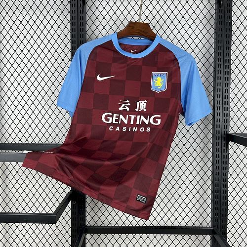 Aston Villa Home 2011/12 Retro Jersey