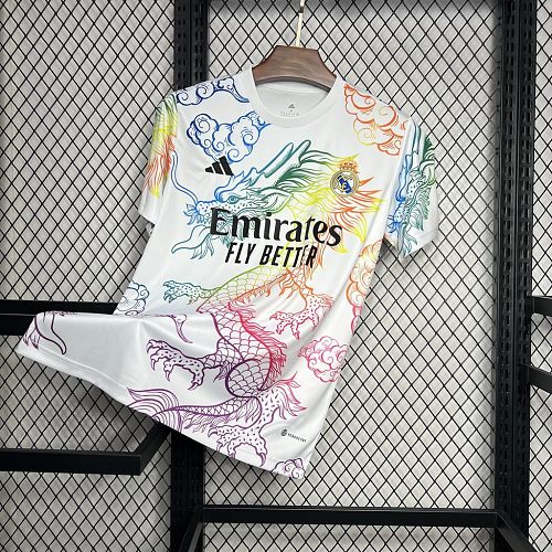 Real Madrid 2024-25 White Cailong Special Edition Jersey