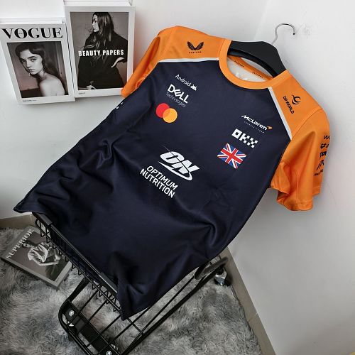 F1 McLaren 2025 Team Lando Norris Driver Set Up T-Shirt - Phantom S-5XL