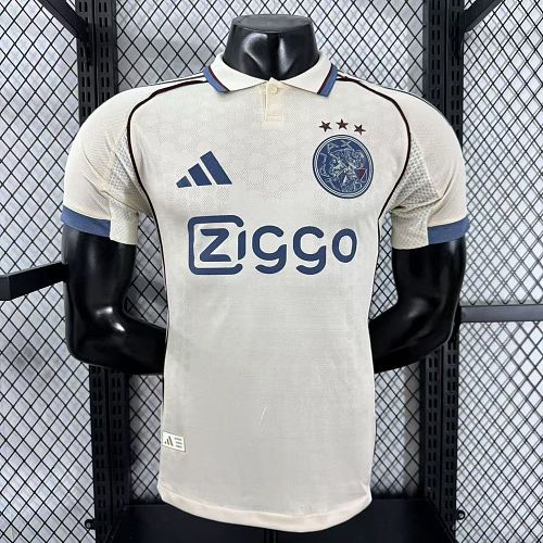 Ajax 2025-26 Second Away Player Version S-2XL