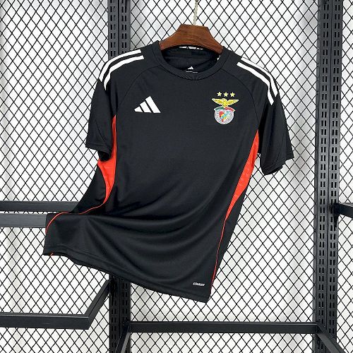 Benfica 25-26 Black pre-match training Football Jersey S-4XL