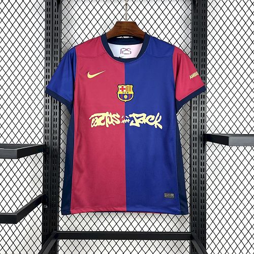 Barcelona 2024-25 Travis Scott Edition Football Jersey