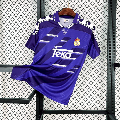 Real Madrid 1994-96 Away Retro Jersey